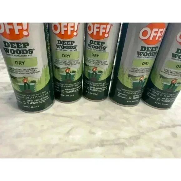 OFF! Deep Woods Insect Repellant Spray, 6 oz - Pack of 5 - Picture 2 of 5